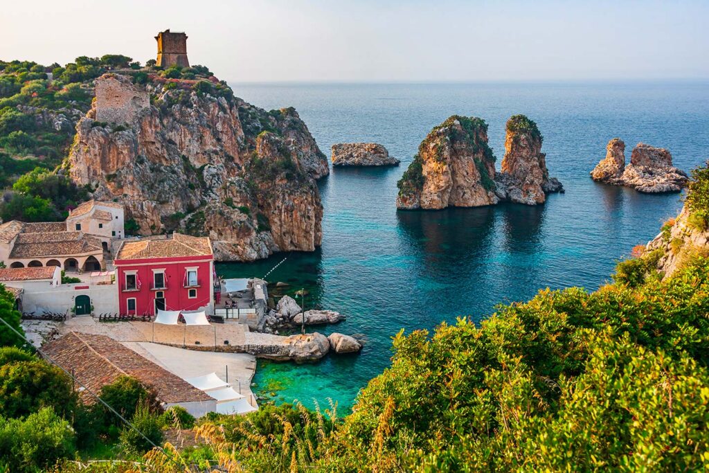 Faraglioni di Scopello, one of the destination of the "Sicily Retreat" Workshop